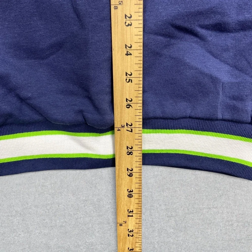 Seattle Seahawks Hoodie Men's Medium Blue‎ Green NFL Team Apparel Football NWT